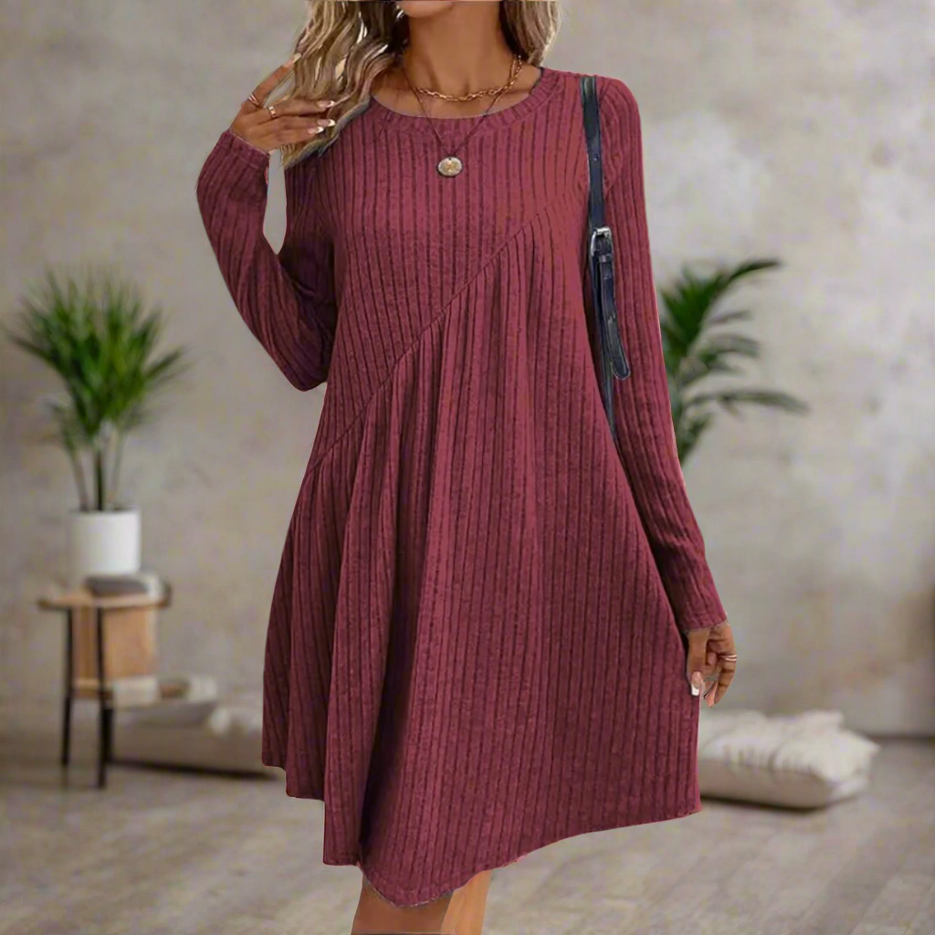 Elegant Women's Summer Dress in Lightweight Fabric for Everyday Wear and Casual Occasions, Multiple Colors Available