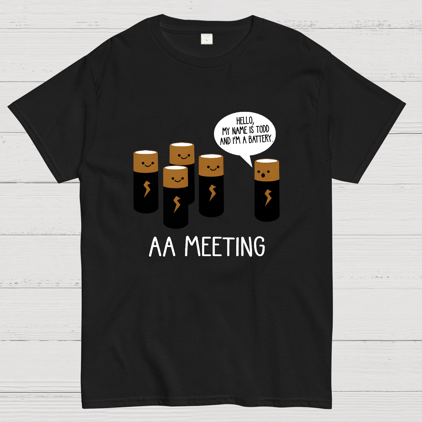 AA Meeting Nerdy T-Shirt