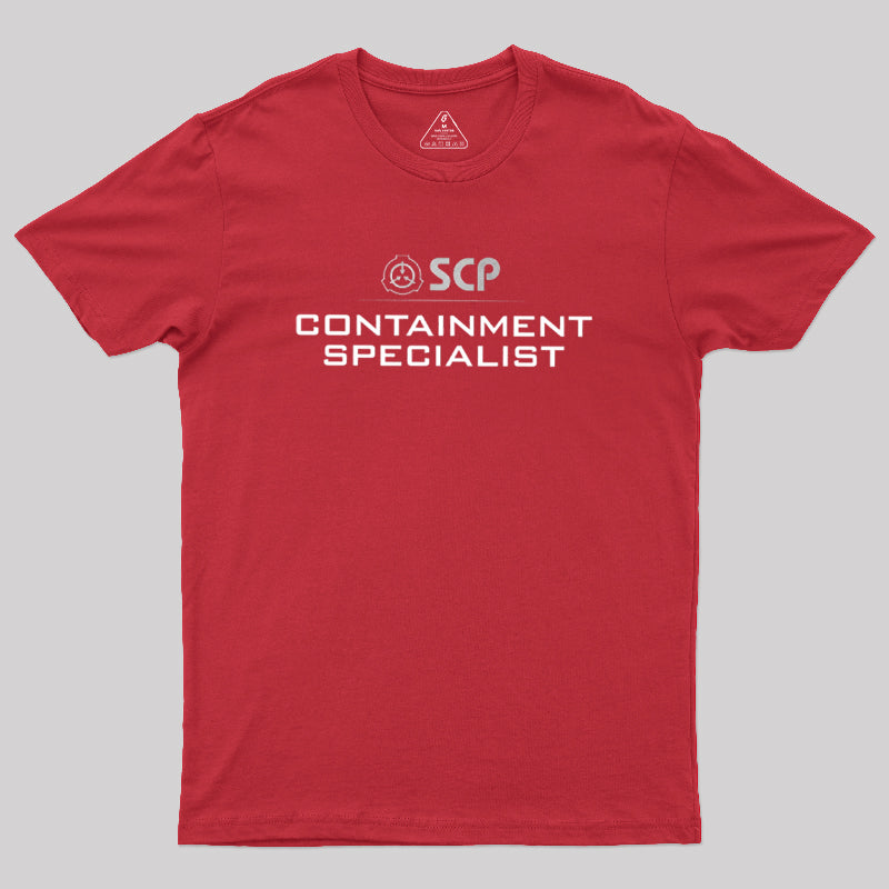 SCP Foundation Containment Specialist  T-Shirt