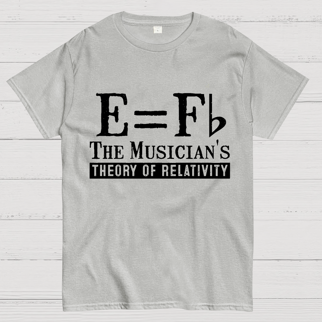 E Equals F Flat Theory of Relativity  T-Shirt