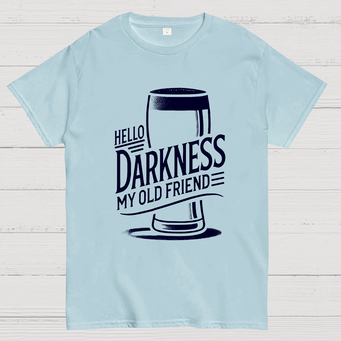 Hello Darkness My Old Friend Nerdy T-Shirt