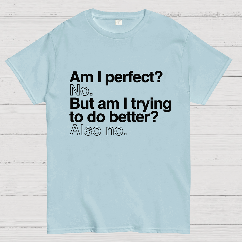 Am I Perfect No Nerdy T-Shirt