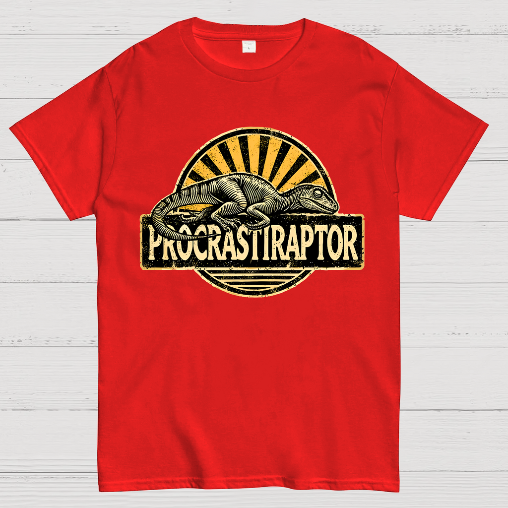 Procrastiraptor  T-Shirt