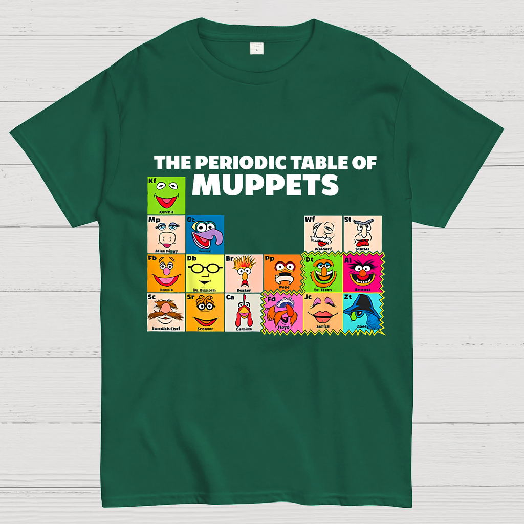 Muppets Periodic Table Funny y T-Shirt