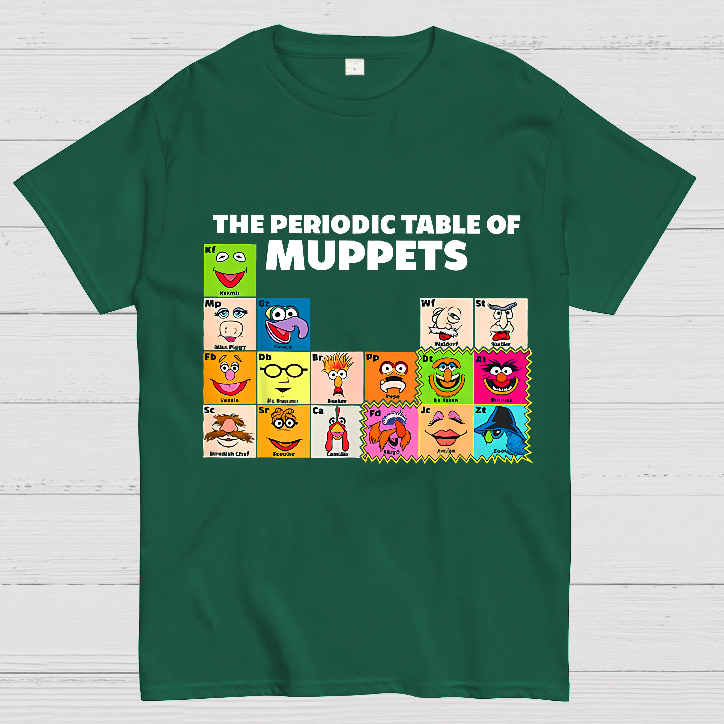 Muppets Periodic Table Funny y T-Shirt