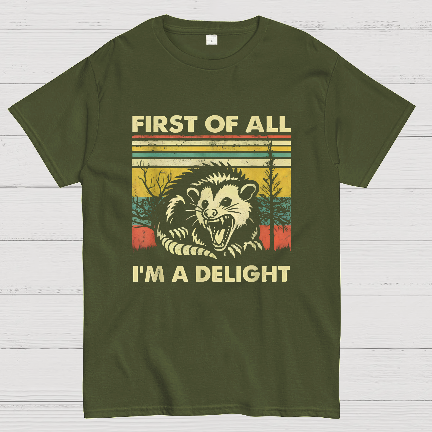 First Of All I'm A Delight Sarcastic y T-Shirt