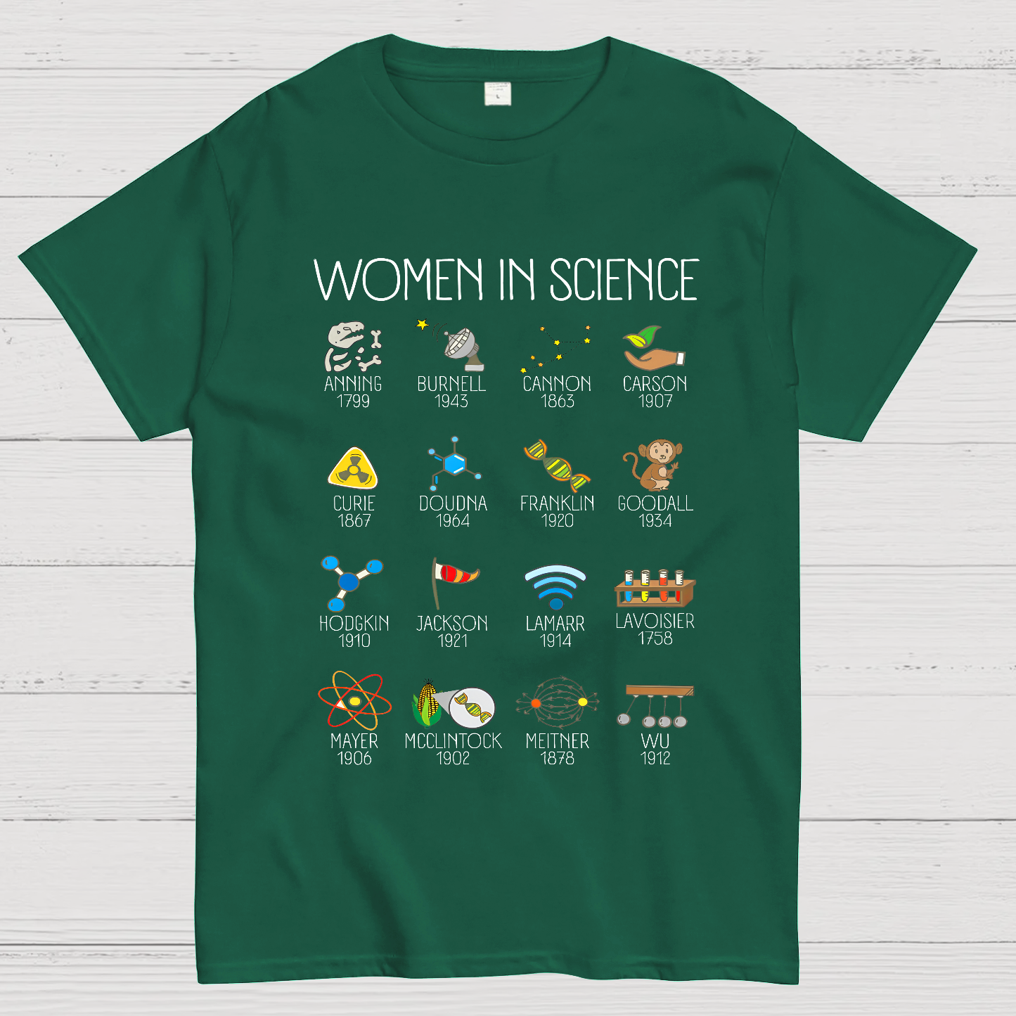 Women in Science  T-Shirt