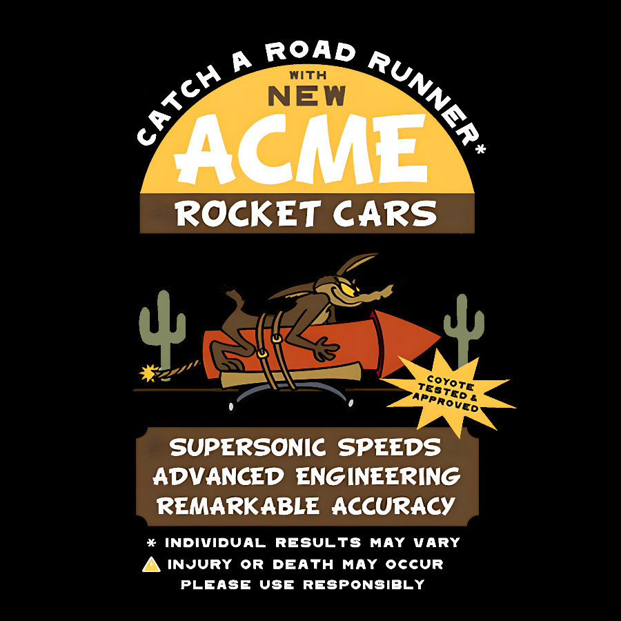 Acme Rocket Cars  T-Shirt