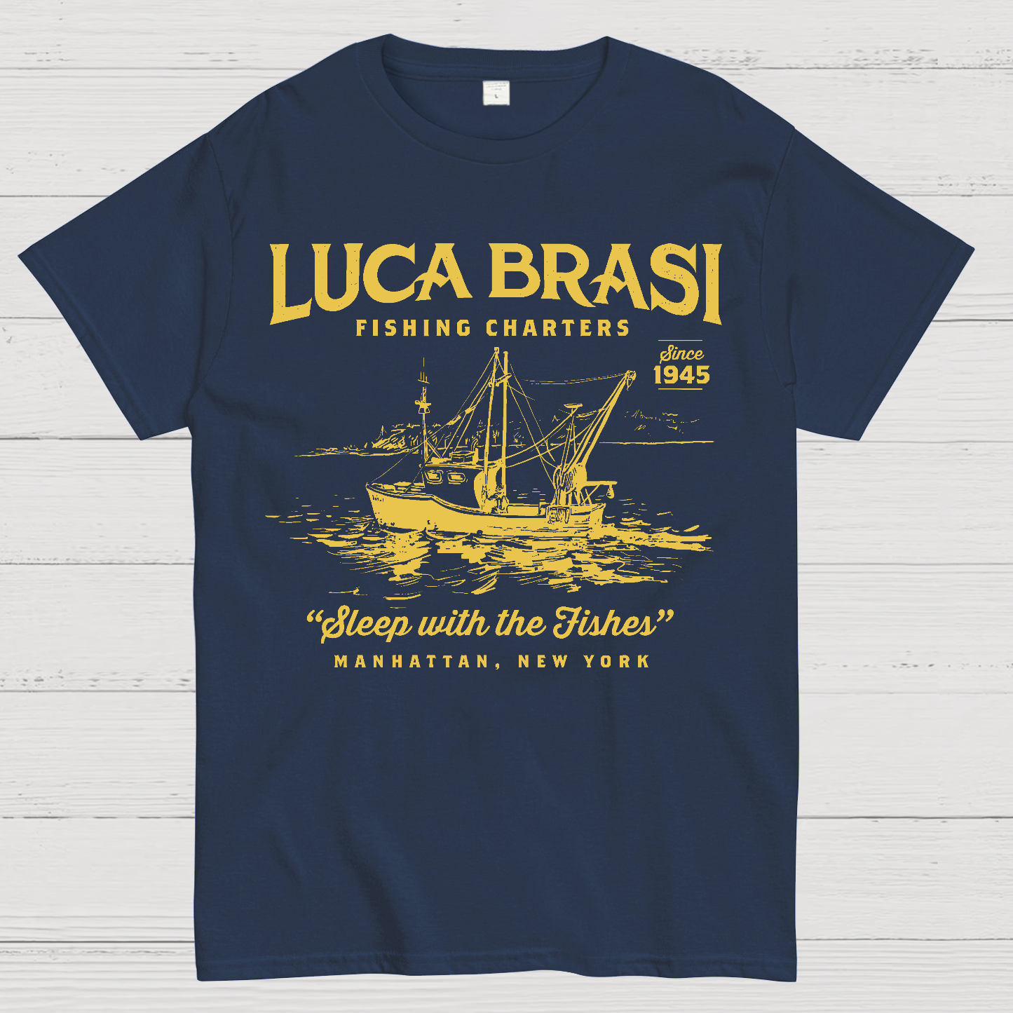 Luca Brasi Fishing Charters  T-Shirt