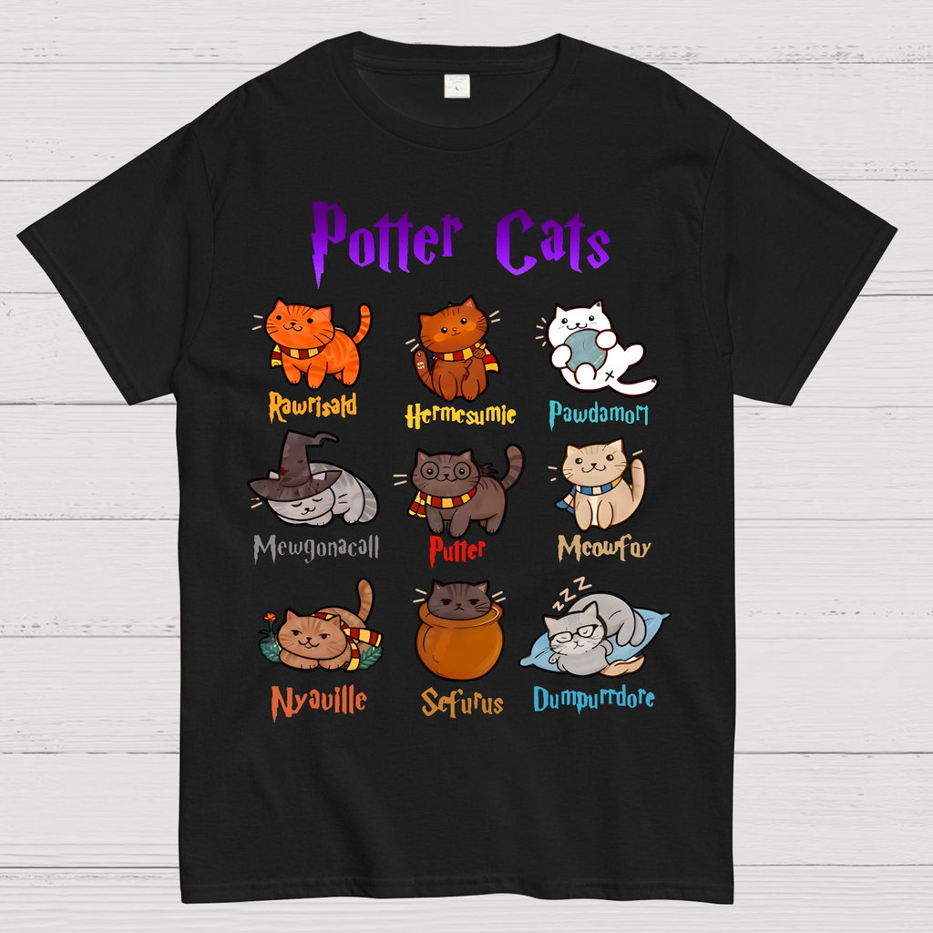 Potter Cats  T-Shirt