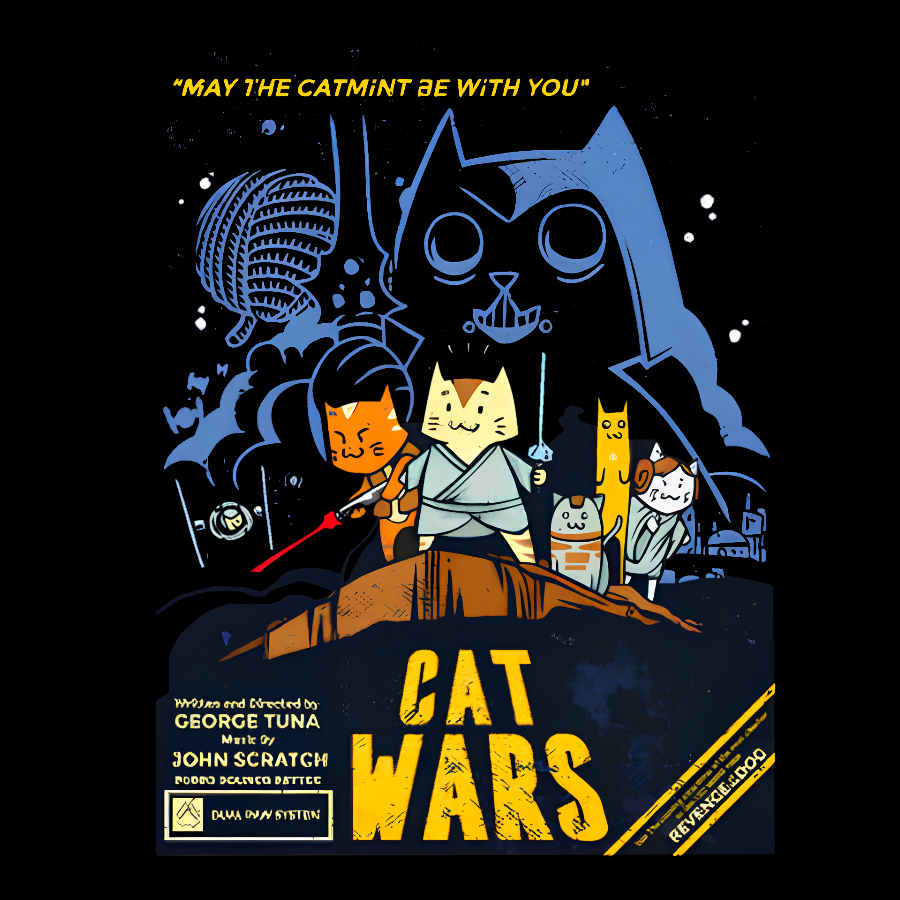 Cat Wars��Revenge of The Dog y T-Shirt
