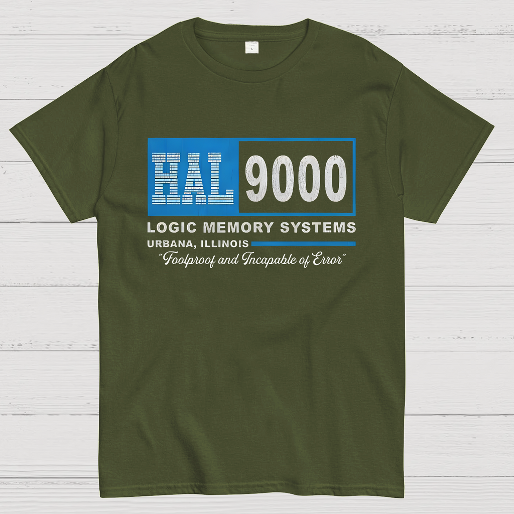 HAL 9000 2001 A Space Odyssey Worn  T-Shirt