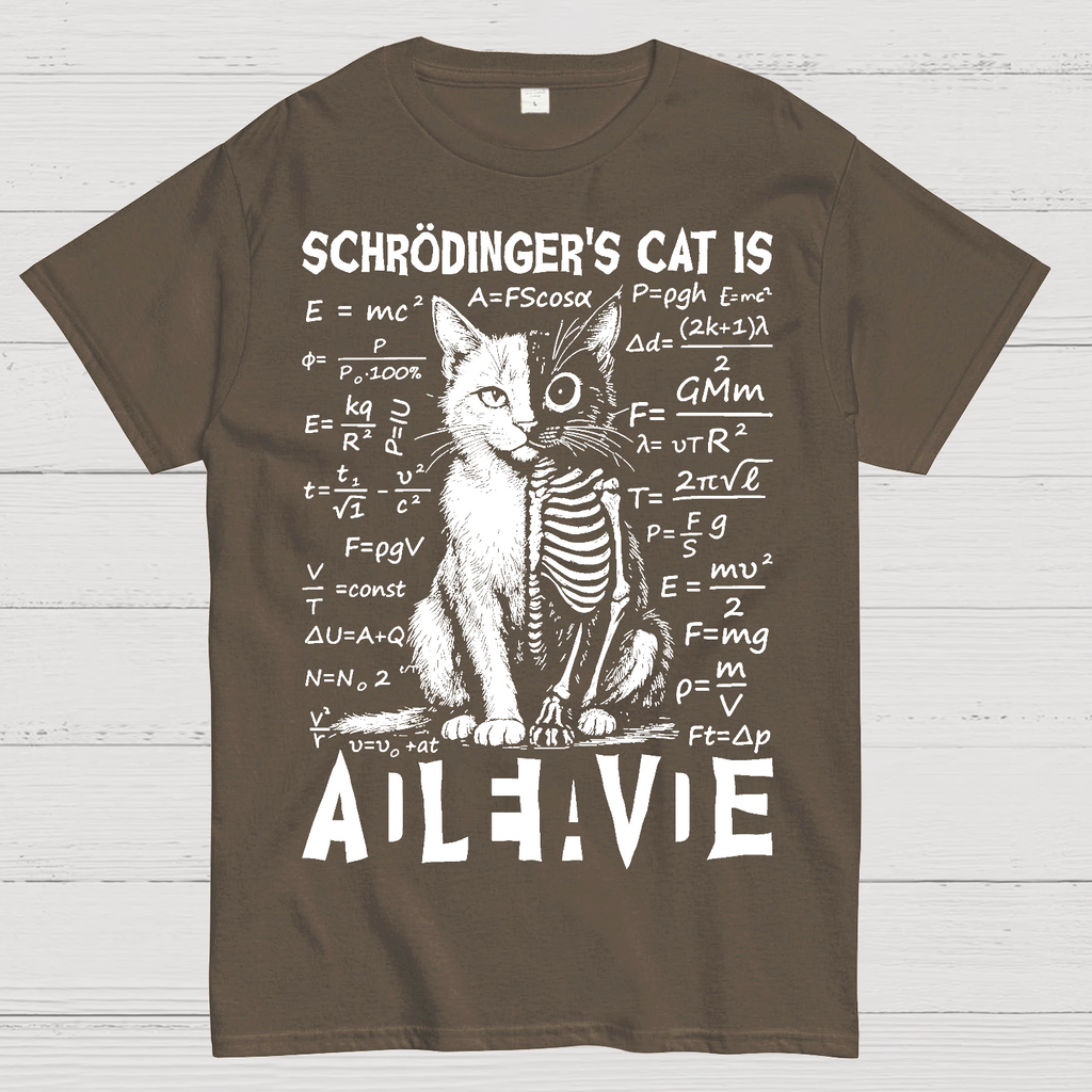 Schrödinger's Cat Dead And Alive  T-Shirt