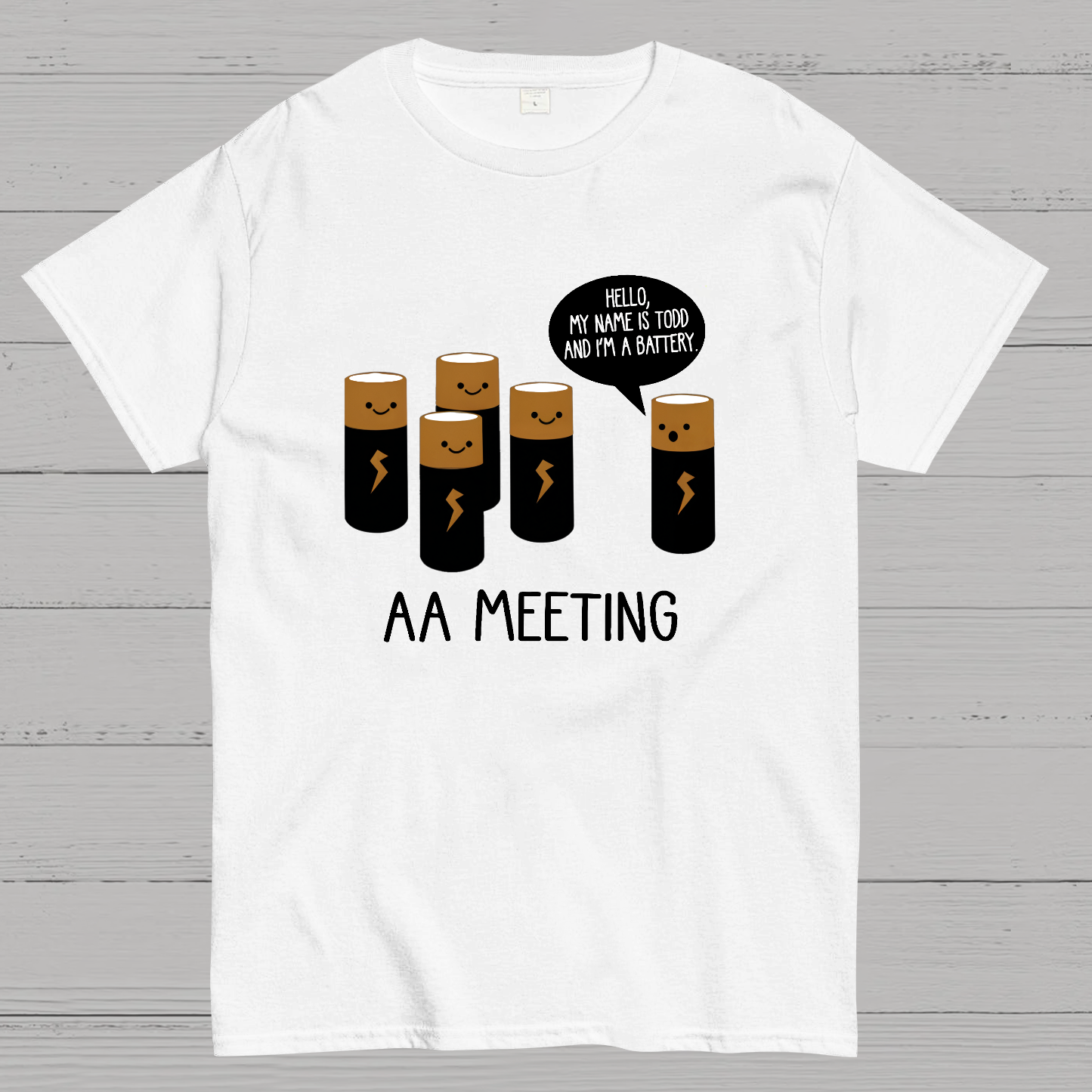 AA Meeting Nerdy T-Shirt