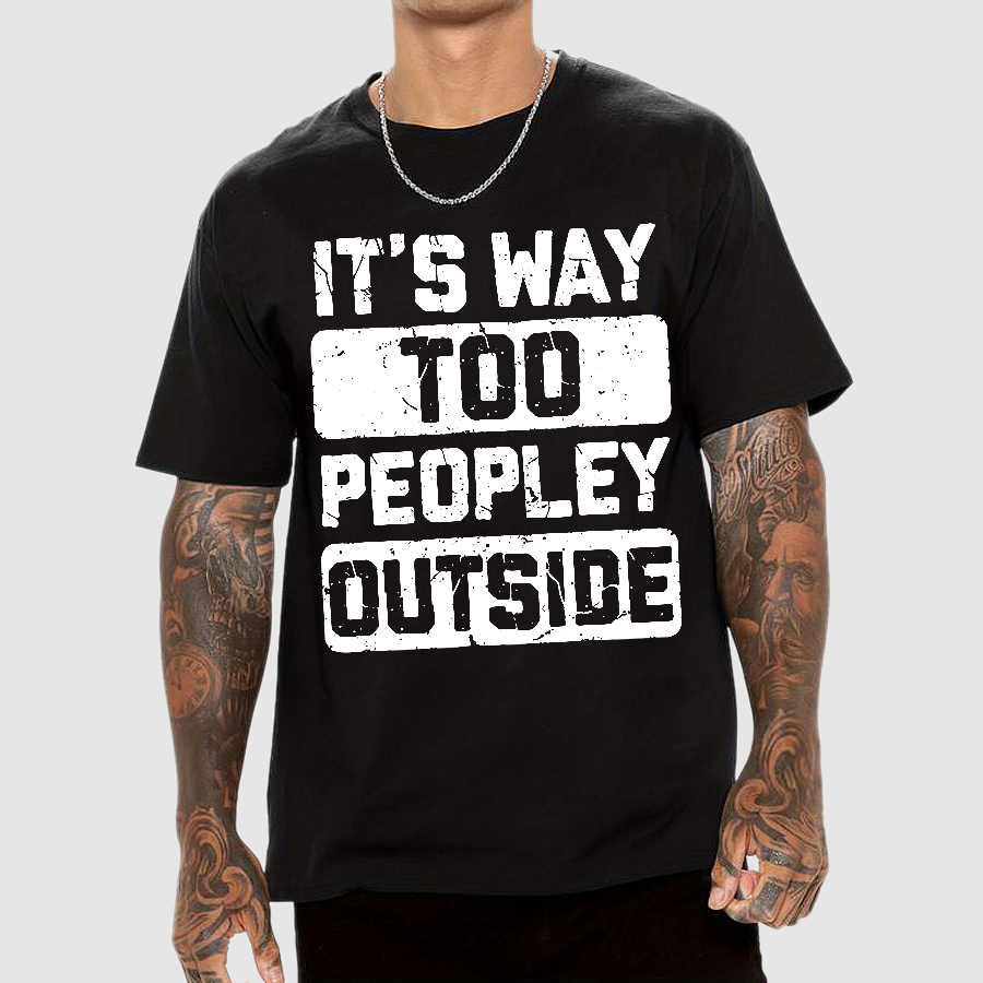 To Peopley Outside  T-Shirt