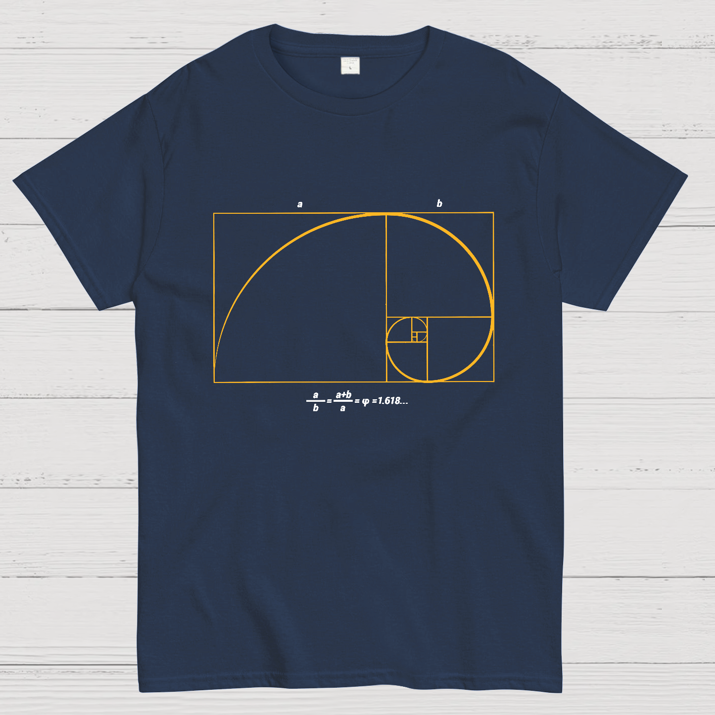 Fibonacci Shirt ∙ Math Art ∙ Science Engineer y T-Shirt