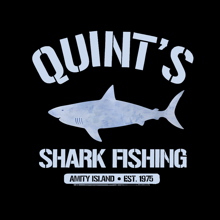Quint's Shark Fishing Jaws Retro y T-Shirt