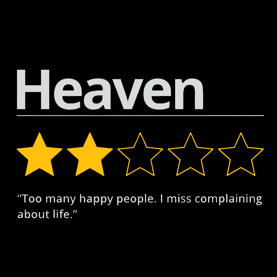 Honest Heaven Review  T-Shirt