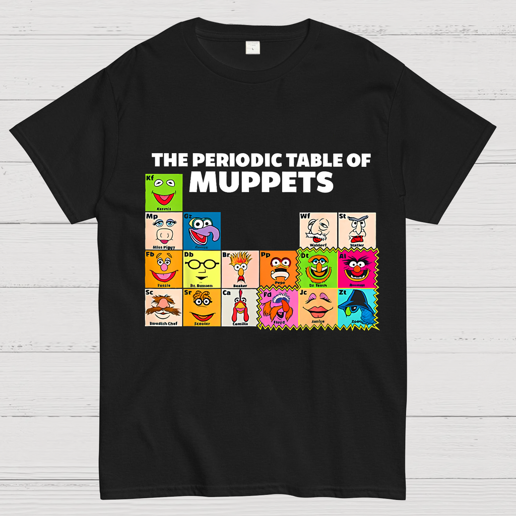 Muppets Periodic Table Funny y T-Shirt
