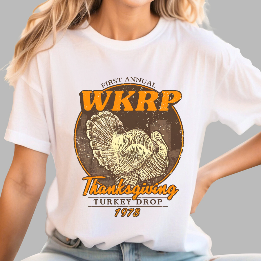 WKRP Turkey Drop 1978  T-Shirt