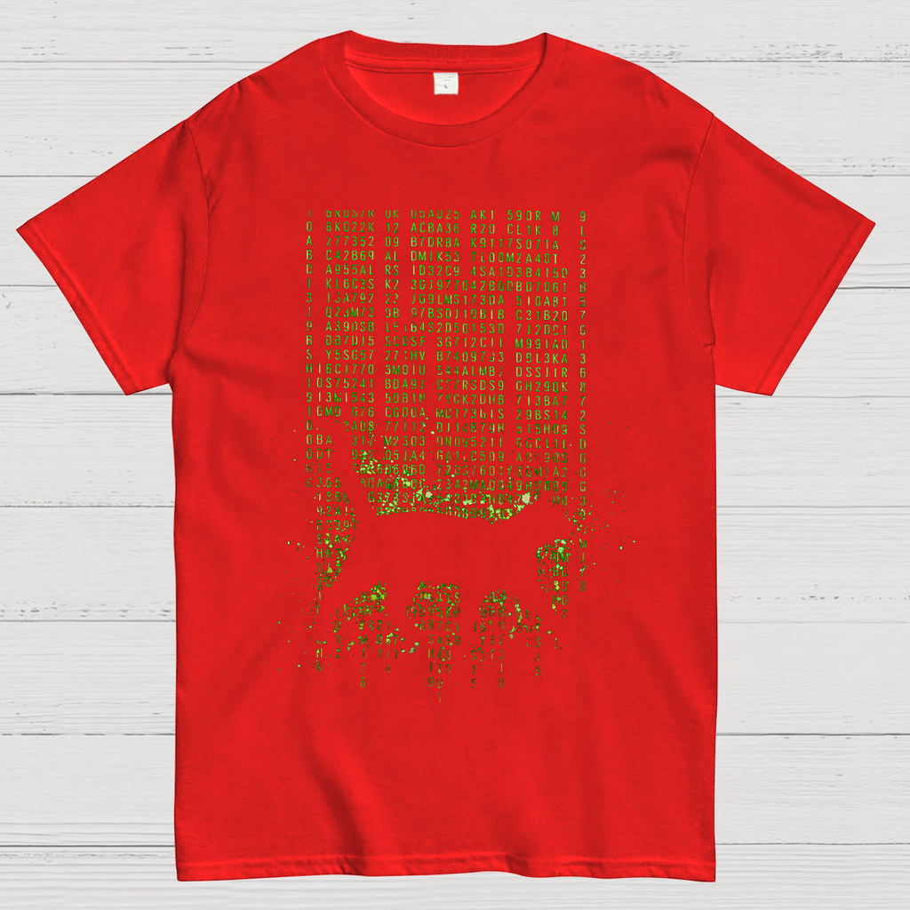 The Matrix Digital Cat  T-Shirt