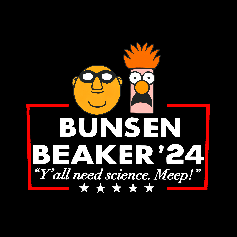 Science Meep Bunsen And Beaker Teacher y T-Shirt