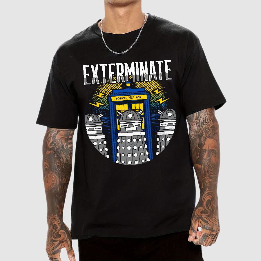Daleks Exterminate  T-Shirt