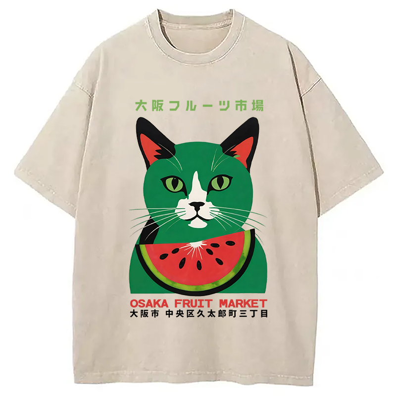 bbb Osaka Fruit Market Washed T-Shirt