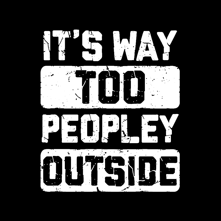 To Peopley Outside  T-Shirt