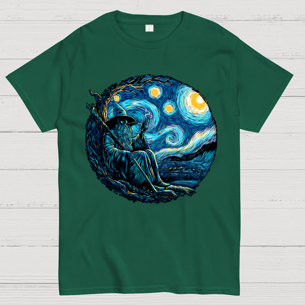 Starry Wizard  T-Shirt