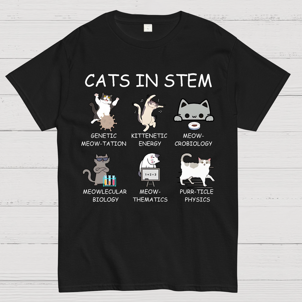 Cats in STEM  T-Shirt