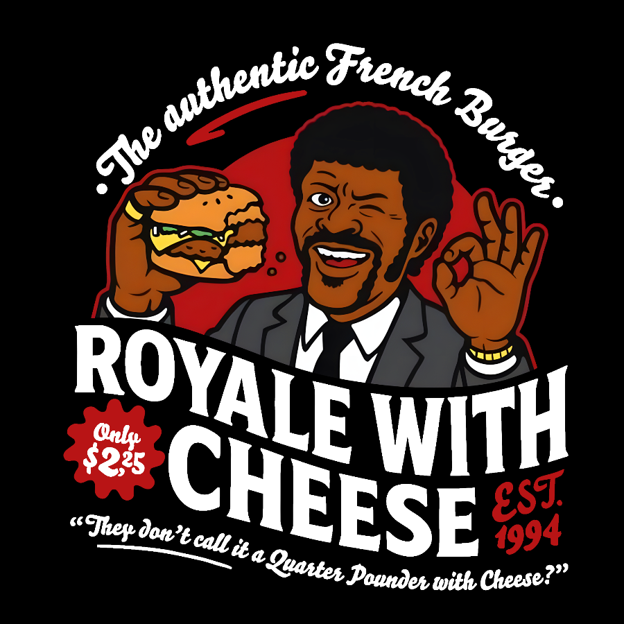 Royale with Cheese  T-Shirt
