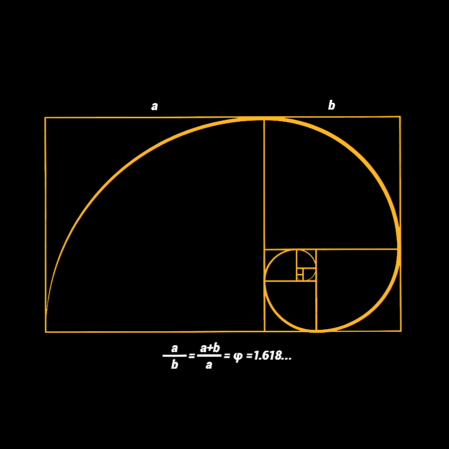 Fibonacci Shirt ∙ Math Art ∙ Science Engineer y T-Shirt