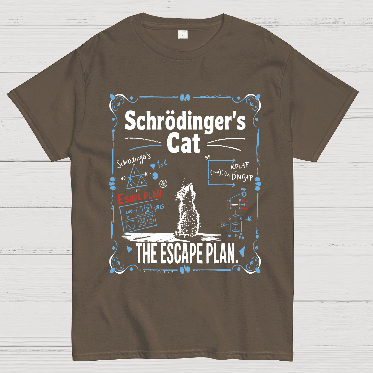 Schrödinger's Cat The Escape Plan  T-Shirt