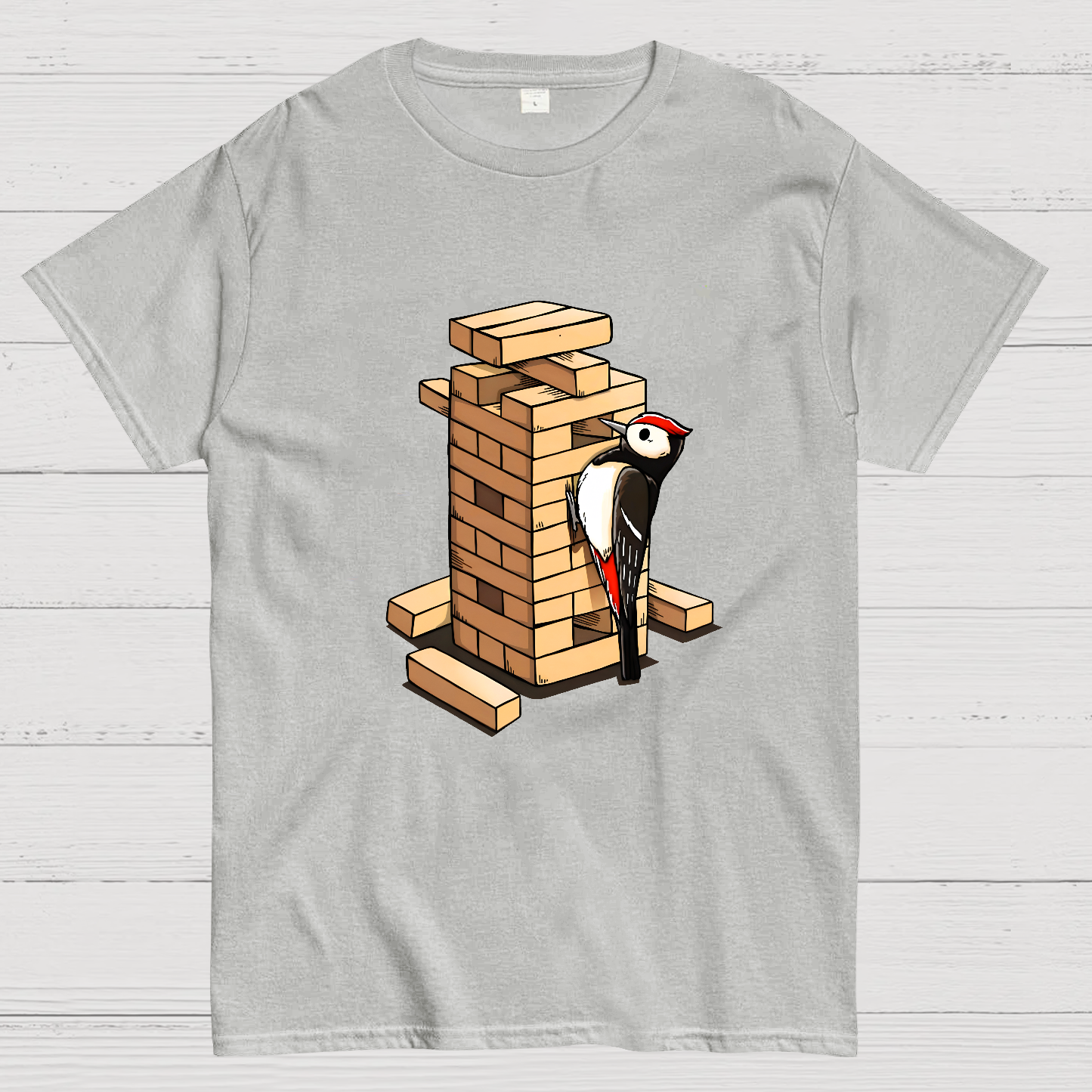 Gaming WoodPecker Nerdy T-Shirt