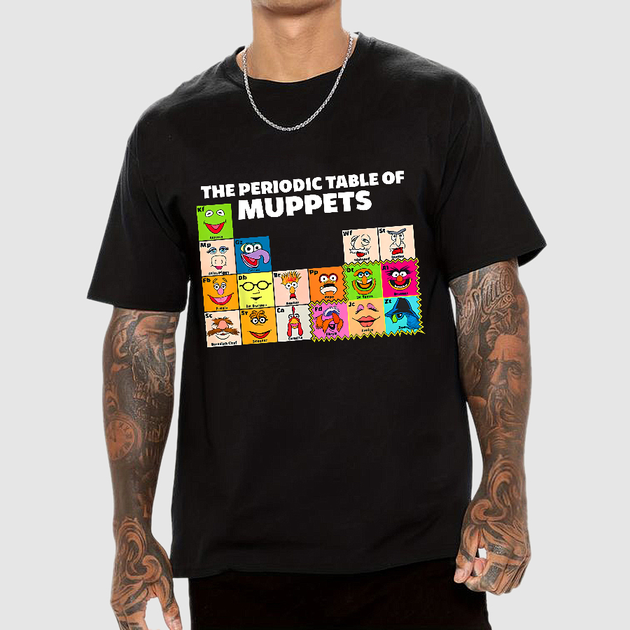 Muppets Periodic Table Funny y T-Shirt
