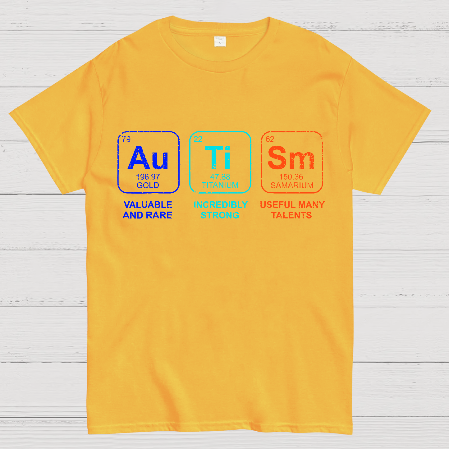 Autism Periodic Table  T-Shirt