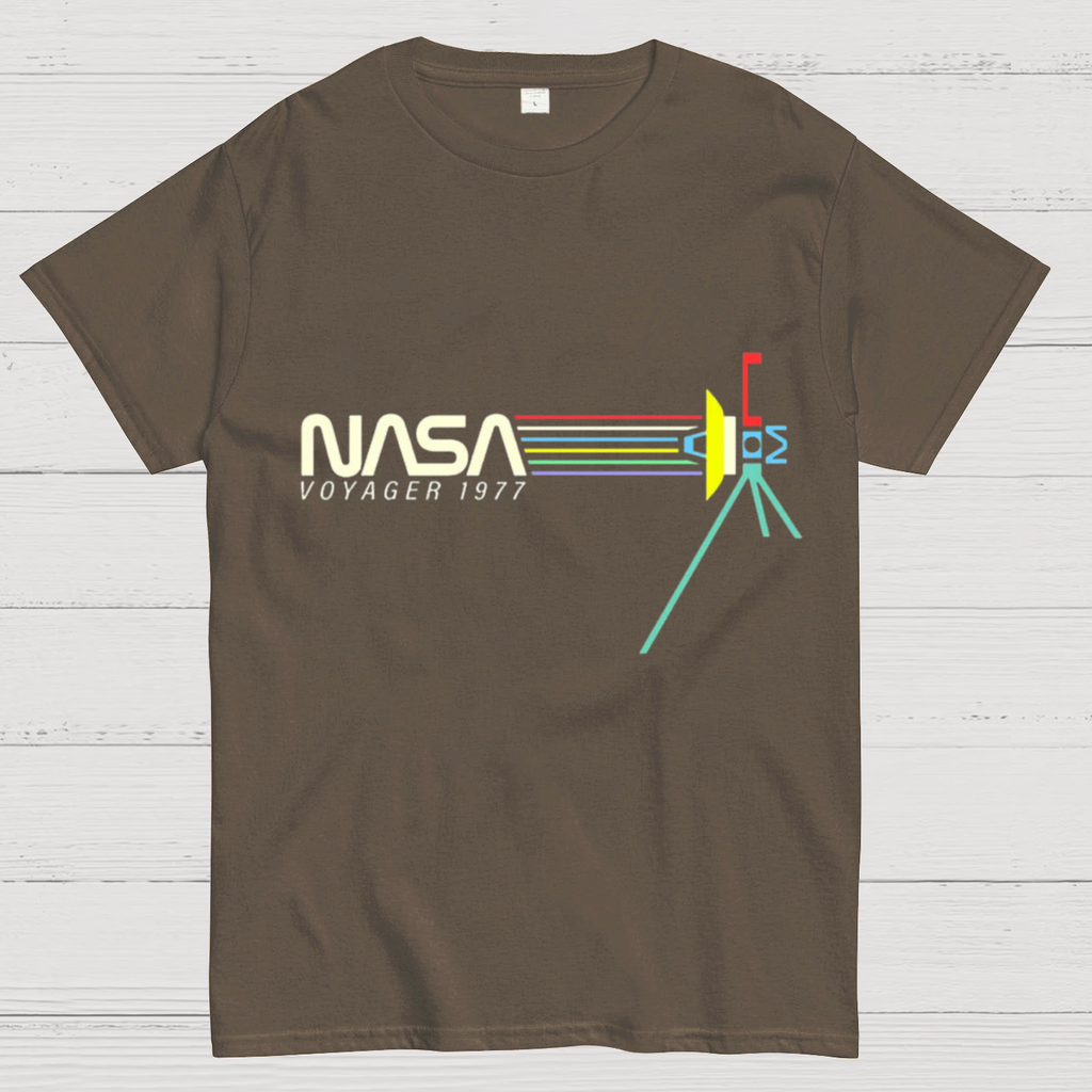 Retro NASA Voyager Spacecraft y T-Shirt