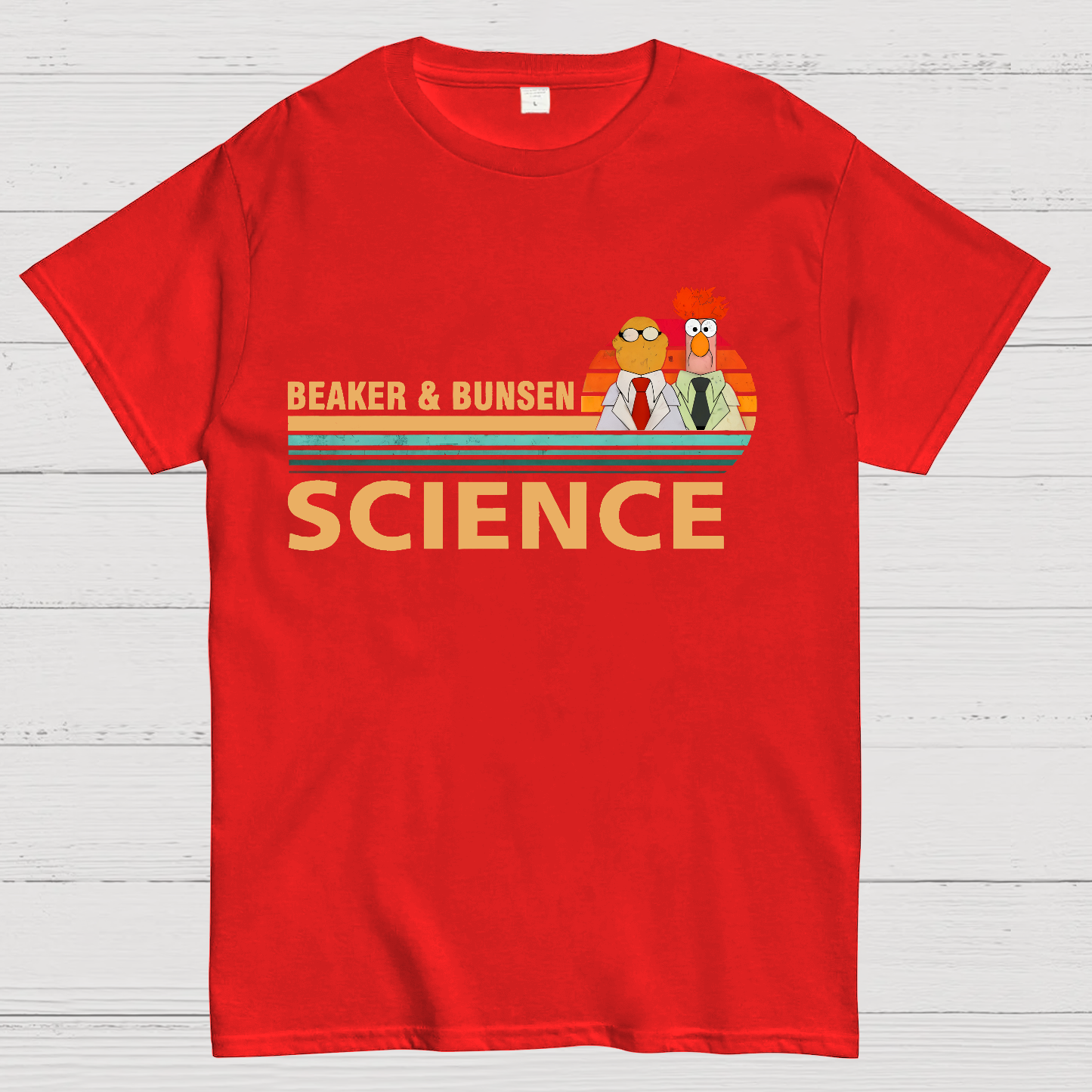 Muppets Science Bunsen And Beaker Cool y T-Shirt
