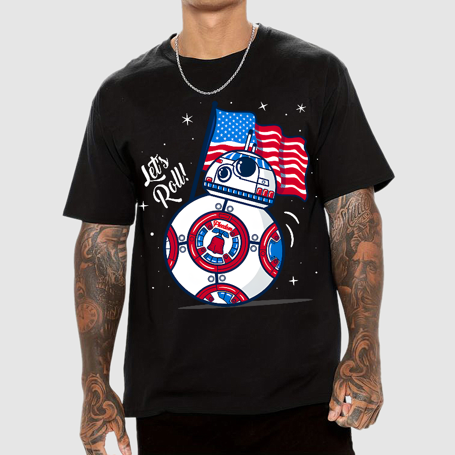 Red, White, and BB-Blue  T-Shirt
