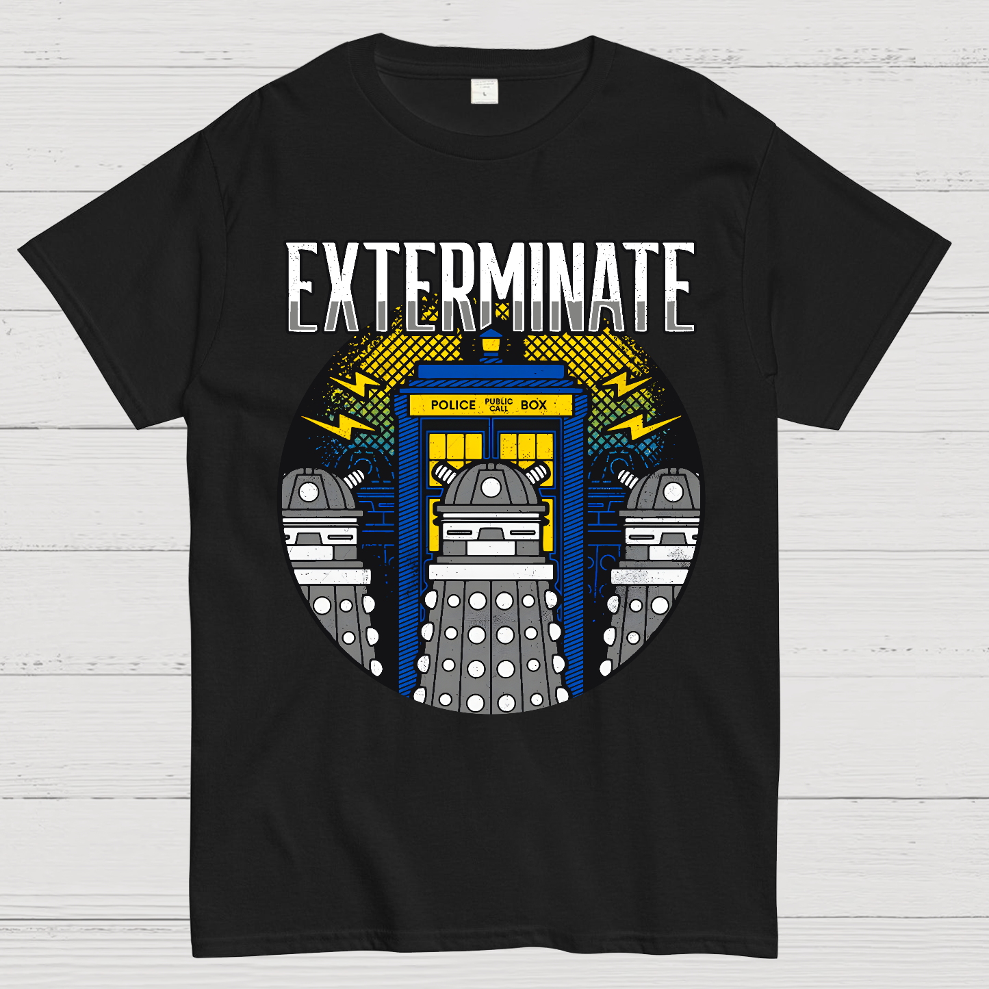 Daleks Exterminate  T-Shirt