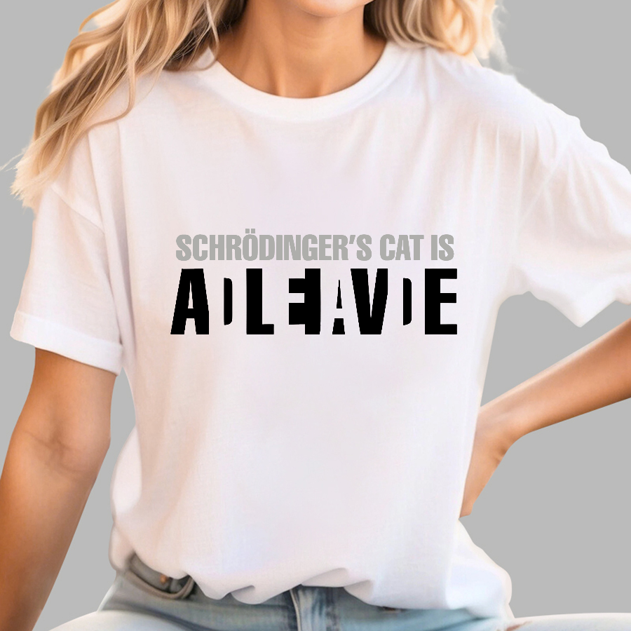 Schrodinger's Cat Is A Paradox  T-Shirt