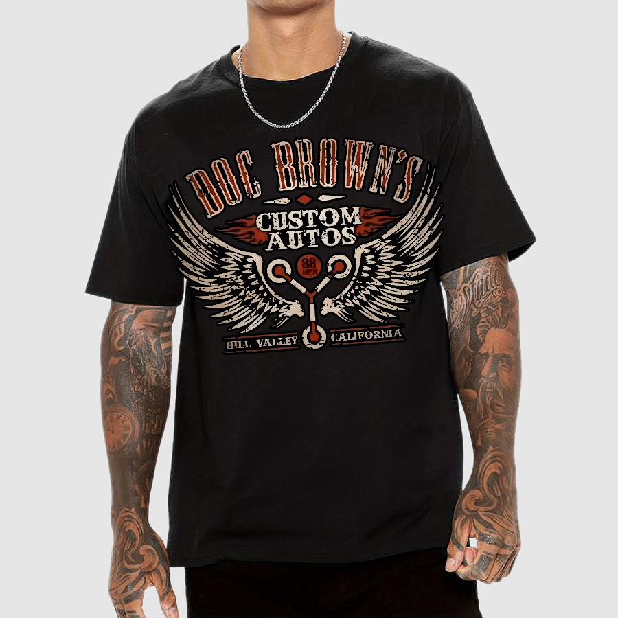 Doc Brown's Custom Autos  T-Shirt