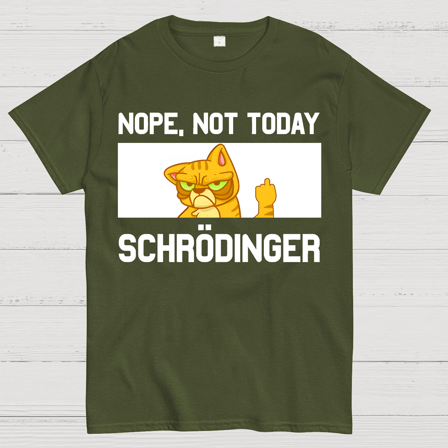 Schroedingers Cat Dark Humor  T-Shirt