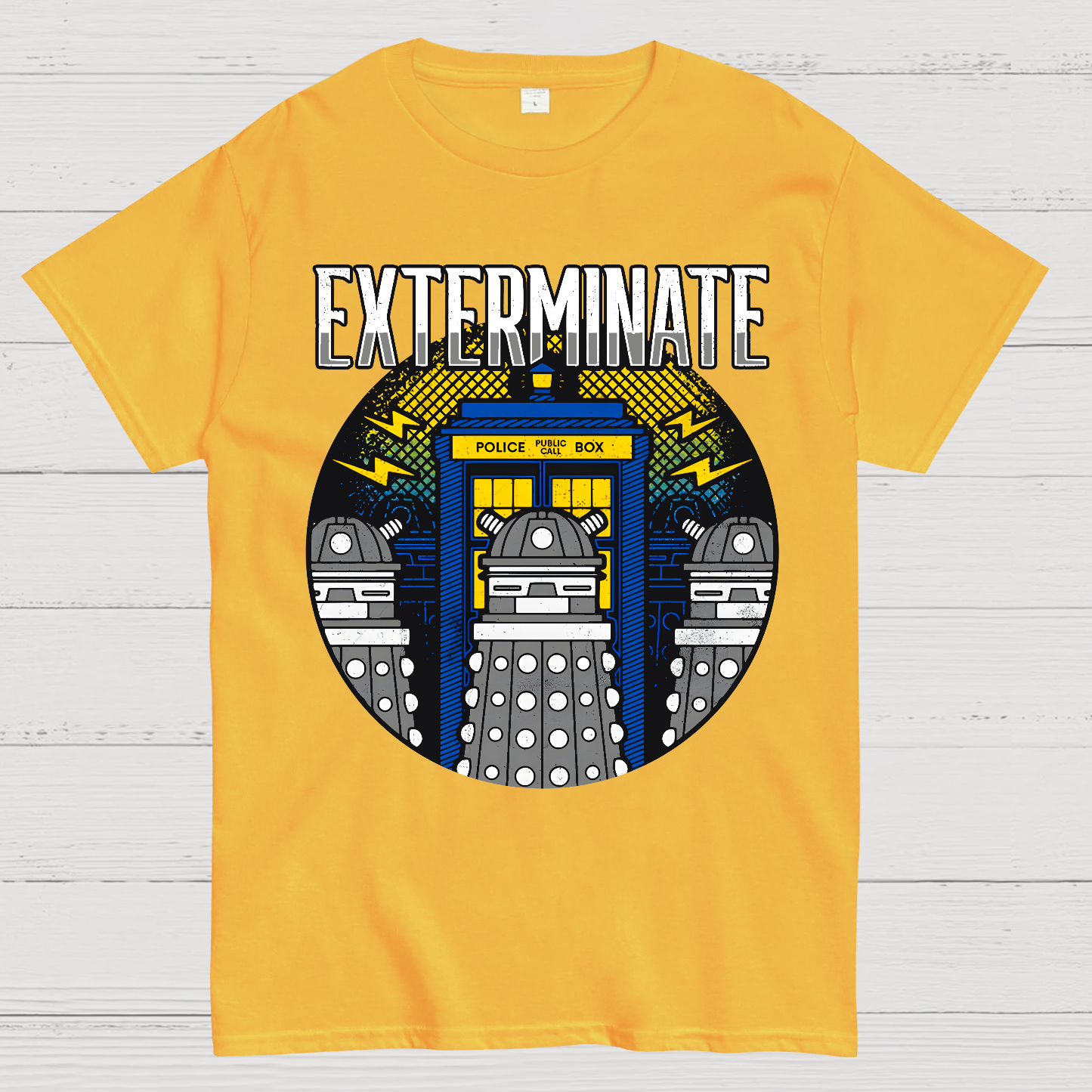 Daleks Exterminate  T-Shirt
