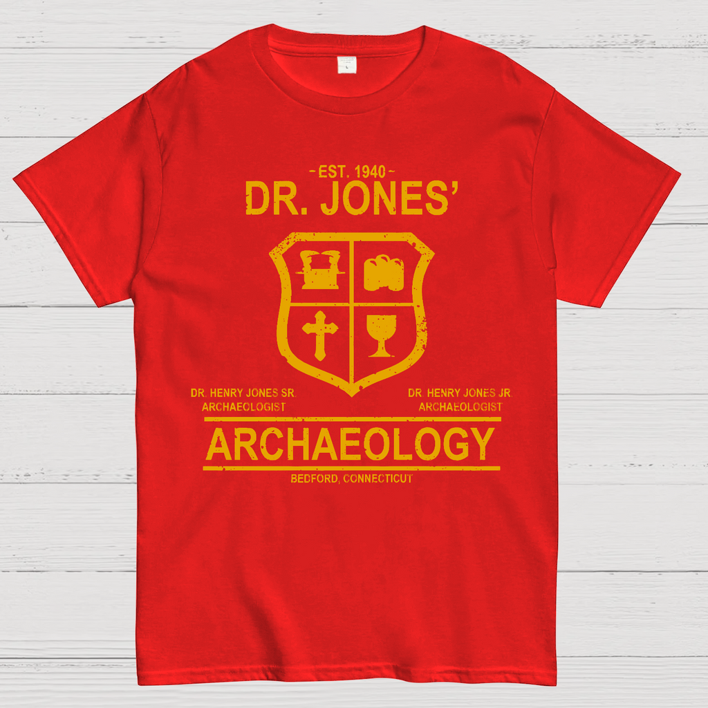 Dr. Jones Archaeology Vintage Retro  T-Shirt