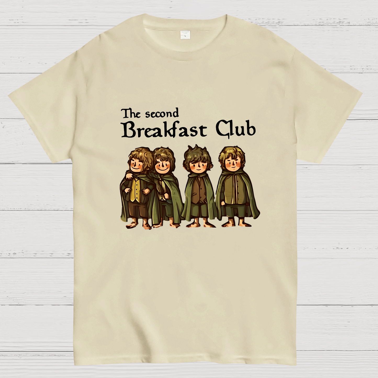 The Lord Of The Ring The Second Breakfast Club Nerdy T-Shirt
