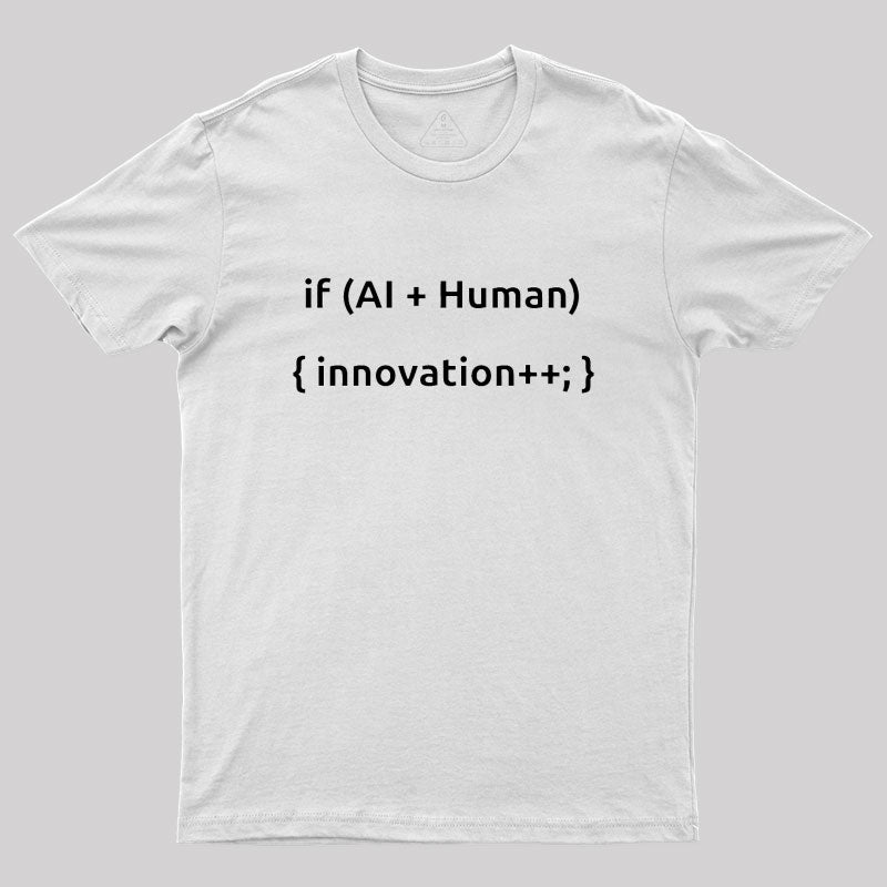 AI And Human  T-Shirt