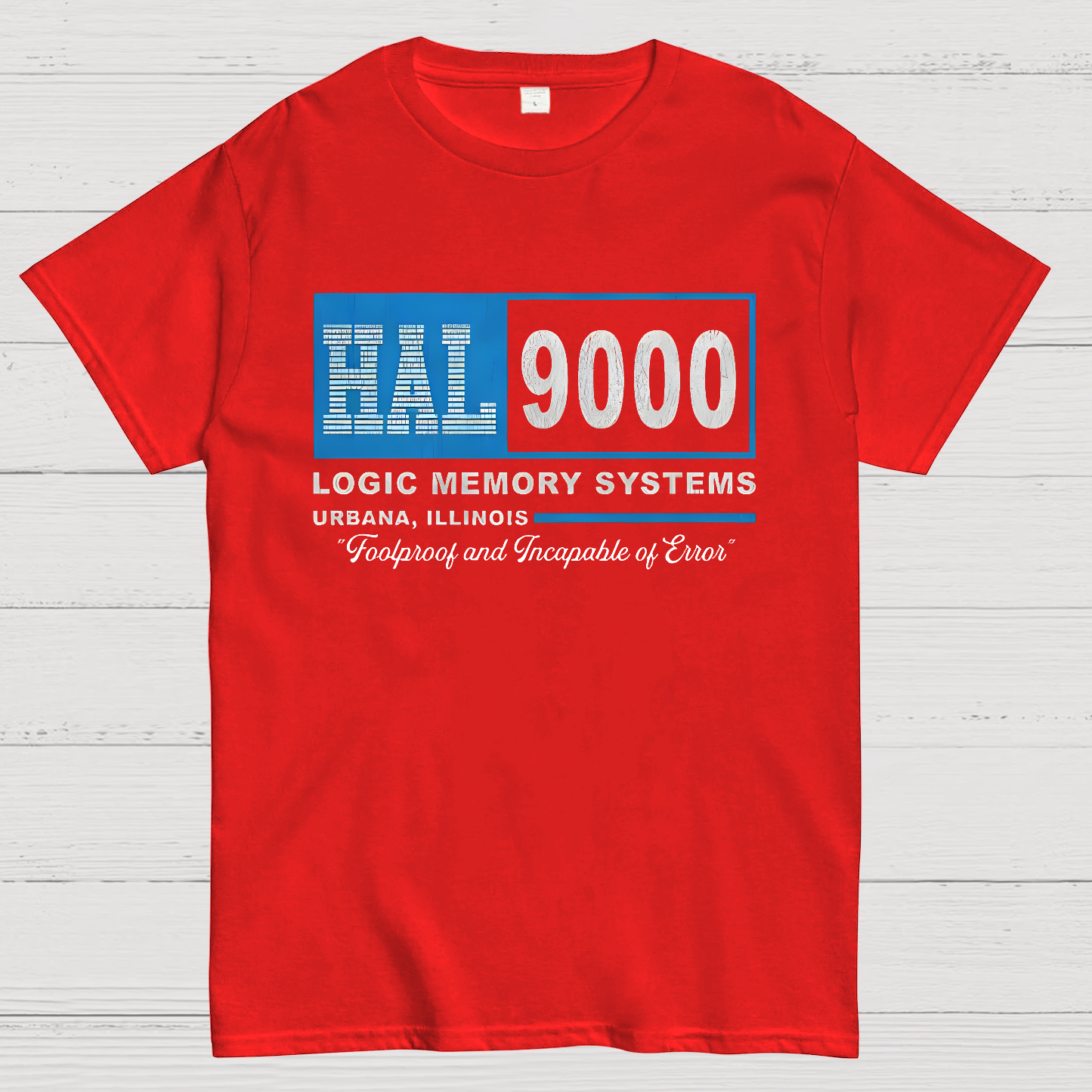HAL 9000 2001 A Space Odyssey Worn  T-Shirt