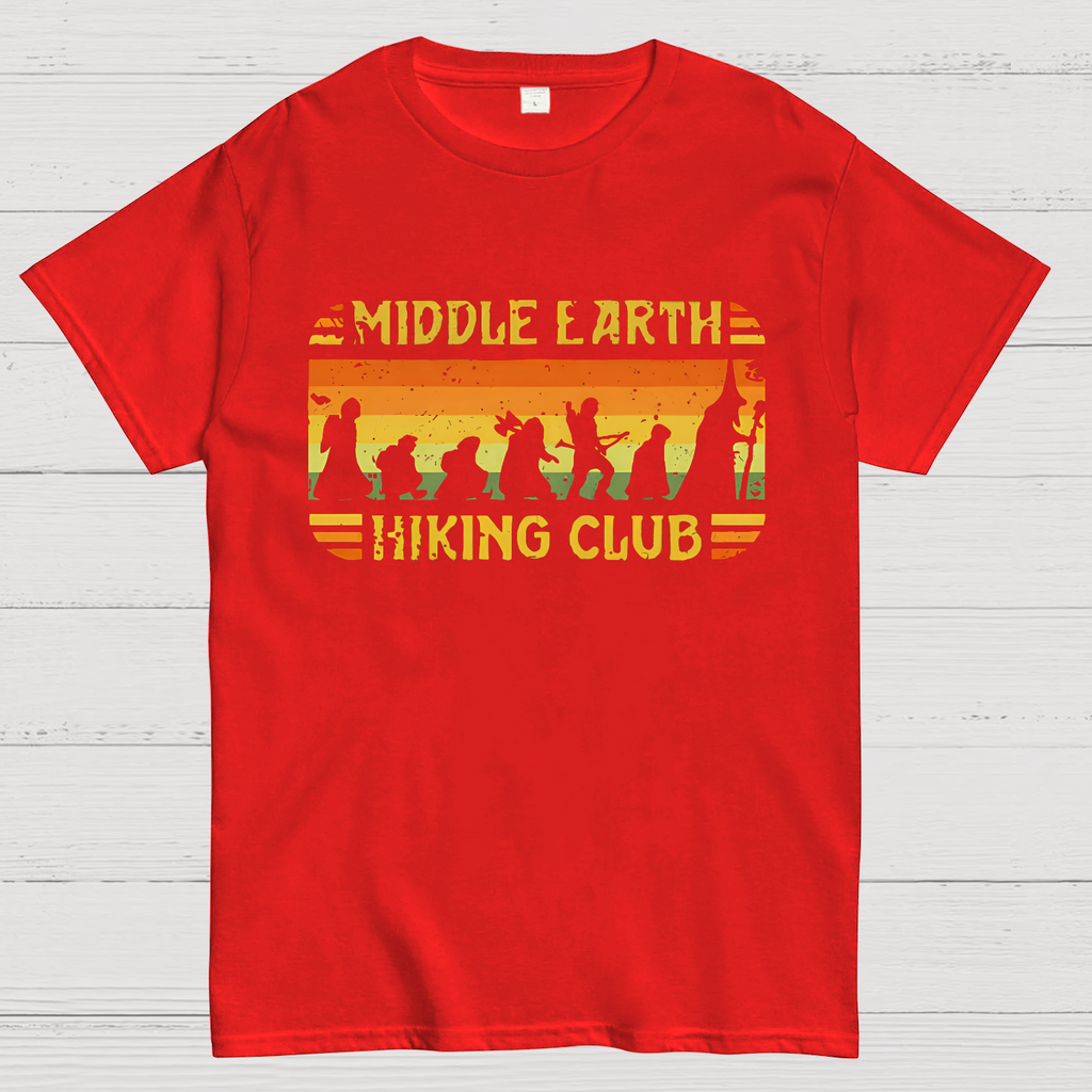 Middle Earth Hiking Club  T-Shirt